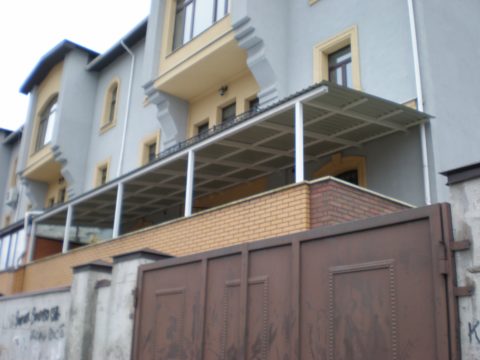 Балконная рама по улице Кузнечной