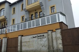 Балконная рама по улице Кузнечной