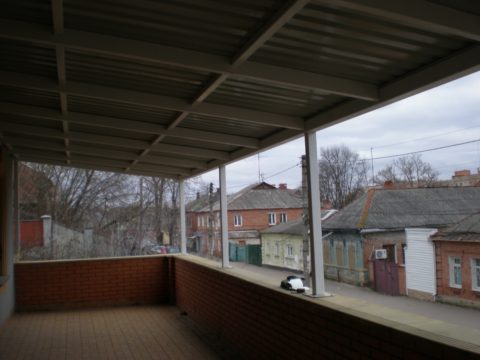 Балконная рама по улице Кузнечной